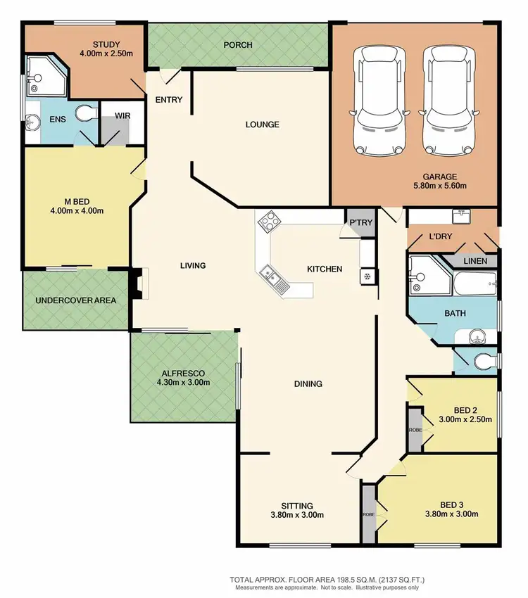 Floorplan of Homely house listing, 14 Warner Road, Beechworth VIC 3747