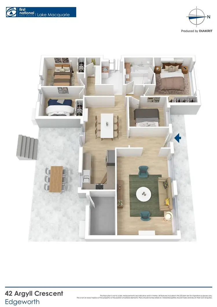 Floorplan of Homely house listing, 42 Argyll Crescent, Edgeworth NSW 2285
