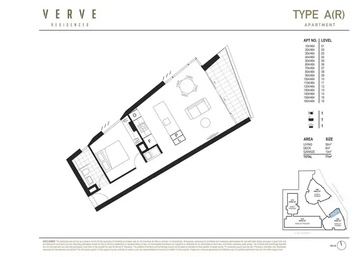 Floorplan of Homely unit listing, 604/464 King Street, Newcastle NSW 2300