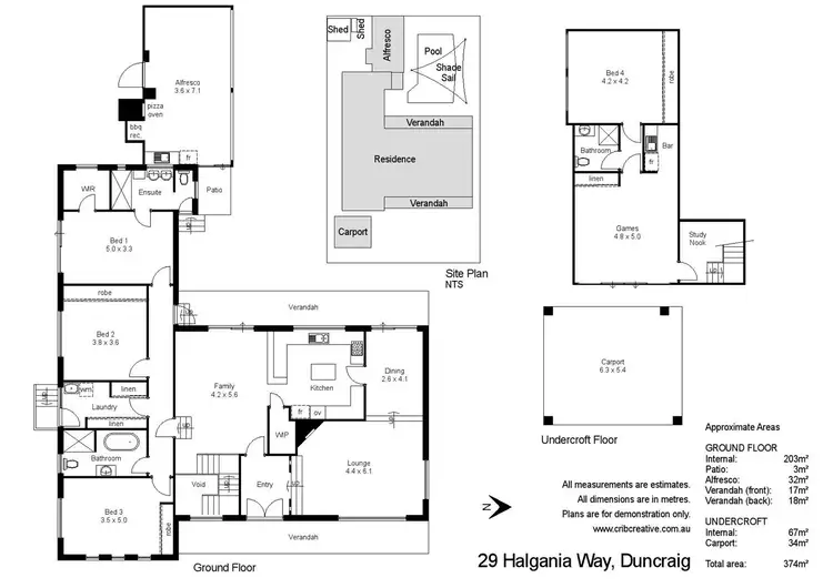 Floorplan of Homely house listing, 29 Halgania Way, Duncraig WA 6023