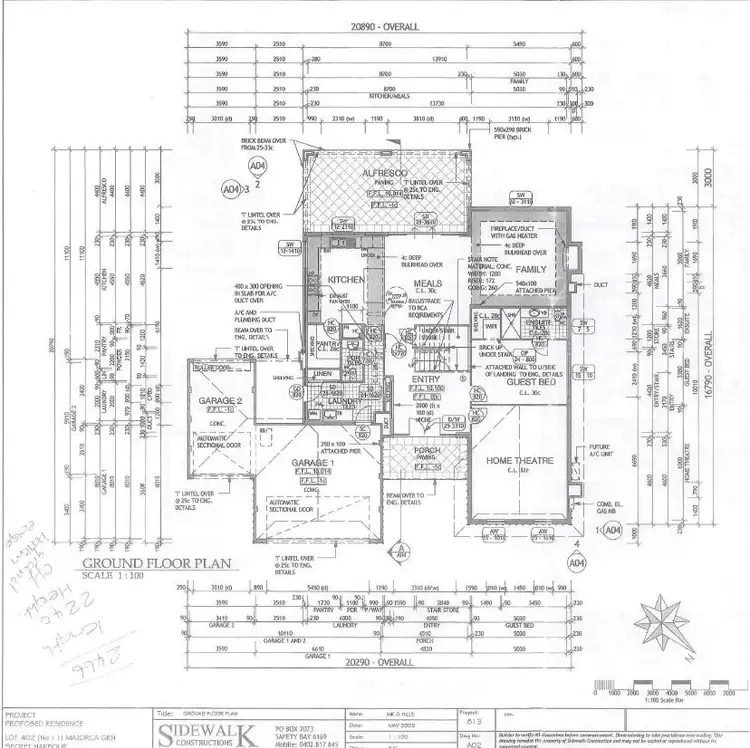 Floorplan of Homely house listing, 11 Majorca Green, Secret Harbour WA 6173