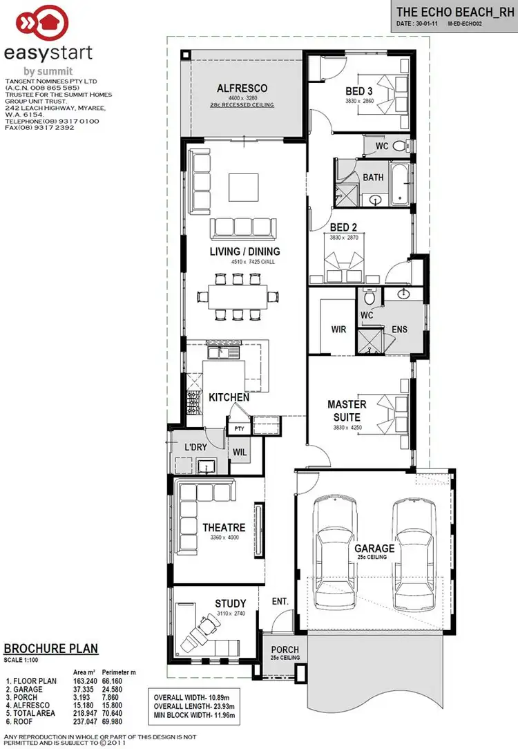 Floorplan of Homely house listing, 25 Ruskin Brace, Baldivis WA 6171