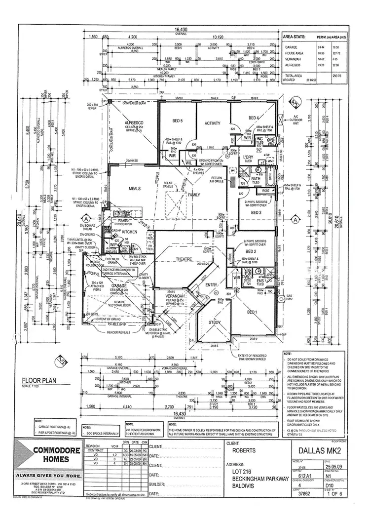Floorplan of Homely house listing, 36 Beckingham Parkway, Baldivis WA 6171
