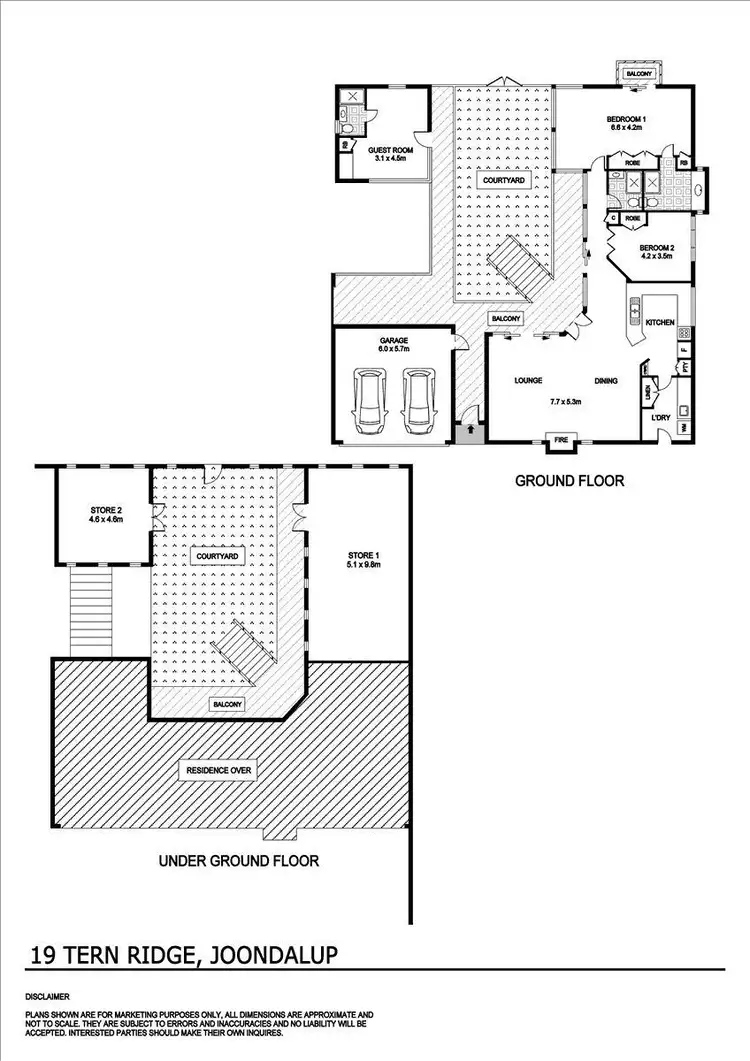 Floorplan of Homely house listing, 19 Tern Ridge, Joondalup WA 6027