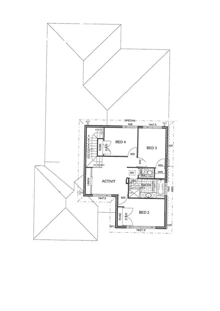 Floorplan of Homely house listing, 47 Brown Way, Karrinyup WA 6018