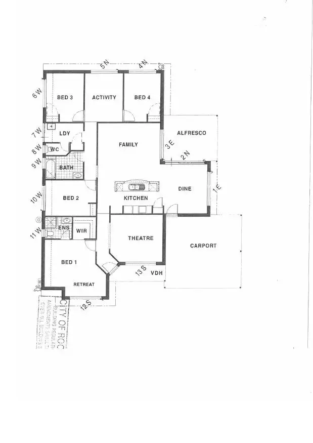 Floorplan of Homely house listing, 5 Pindana Way, Port Kennedy WA 6172
