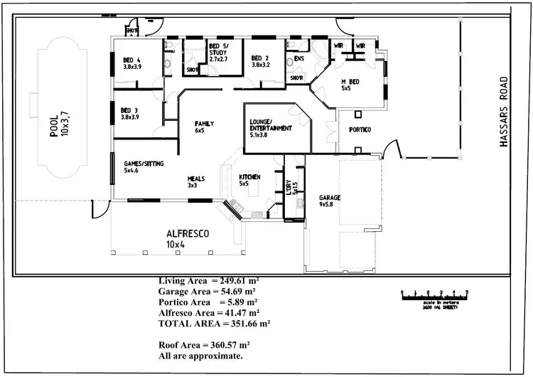 Floorplan of Homely house listing, 15 Hassars Road, Secret Harbour WA 6173