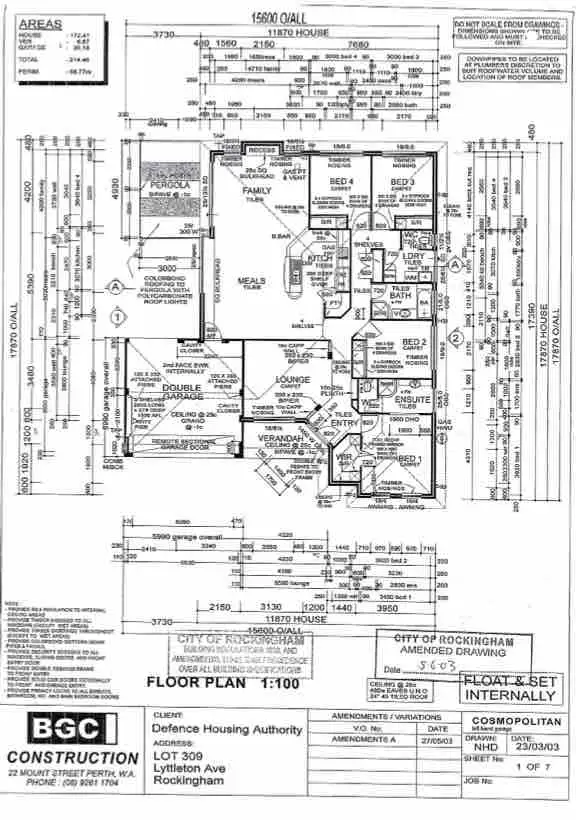 Floorplan of Homely house listing, 39 Lyttleton Street, Rockingham WA 6168