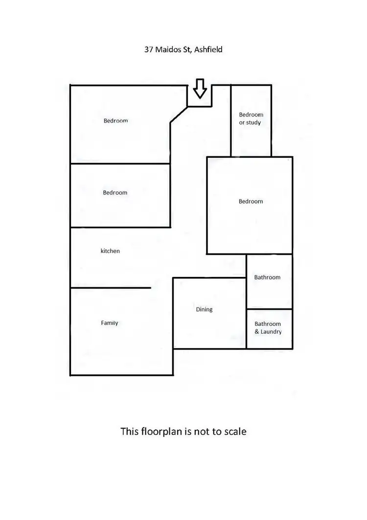 Floorplan of Homely house listing, 37 Maidos Street, Ashfield WA 6054