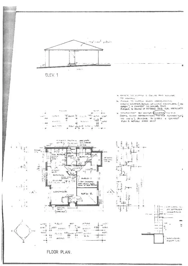 Floorplan of Homely villa listing, 35 Scalby Street, Doubleview WA 6018