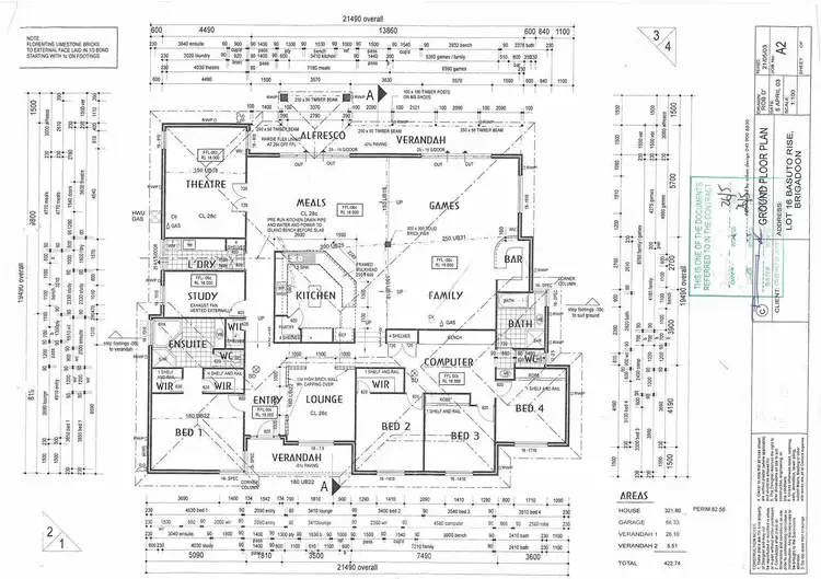 Floorplan of Homely house listing, 18 Basuto Rise, Brigadoon WA 6069