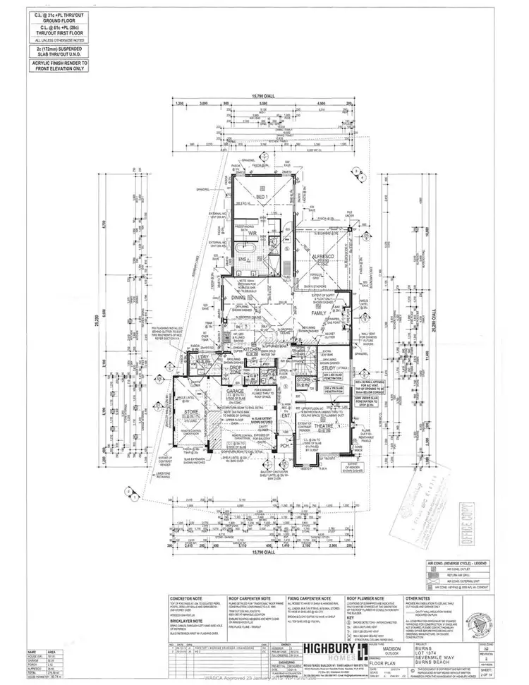 Floorplan of Homely house listing, 29 Sevenmile Way, Burns Beach WA 6028