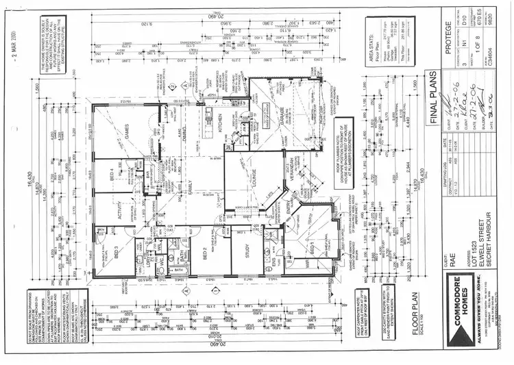 Floorplan of Homely house listing, 13 Elwell Street, Secret Harbour WA 6173