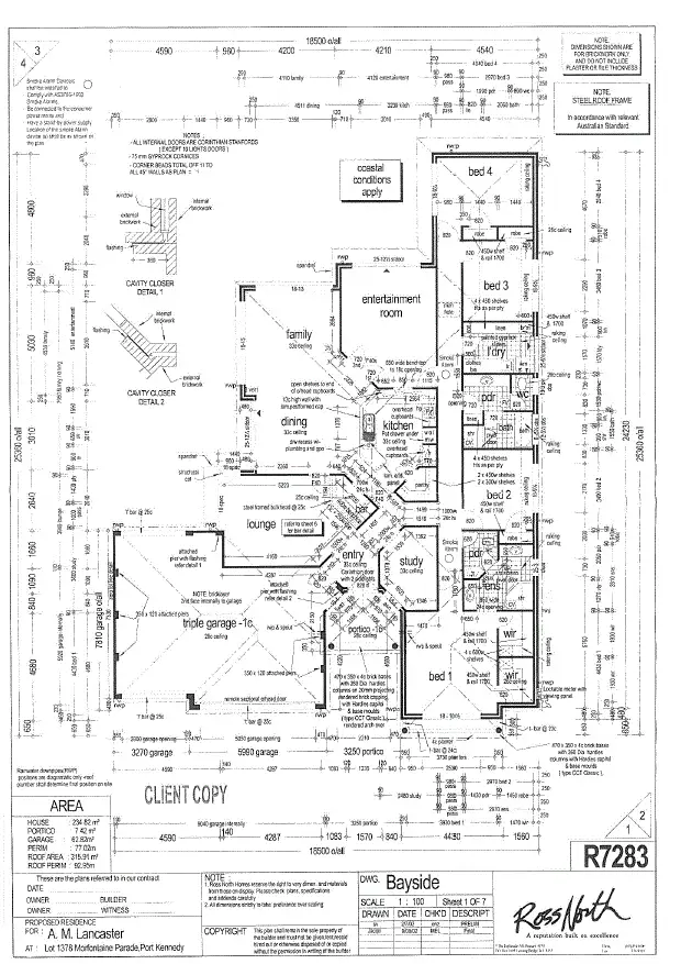 Floorplan of Homely house listing, 42 Morfontaine Parade, Port Kennedy WA 6172