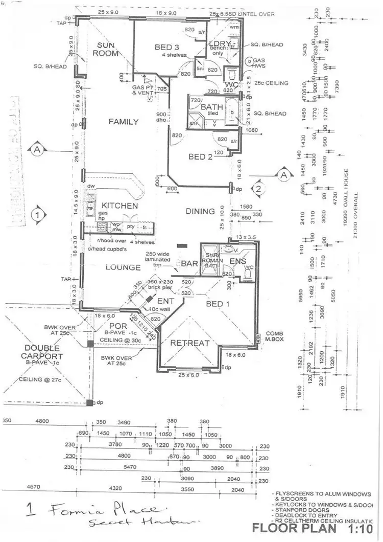 Floorplan of Homely house listing, 1 Formia Place, Secret Harbour WA 6173