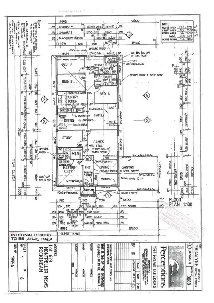 Floorplan of Homely house listing, 5 Montpellier Mews, Port Kennedy WA 6172