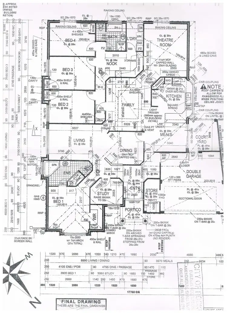 Floorplan of Homely house listing, 11 Fontainebleu Vista, Port Kennedy WA 6172