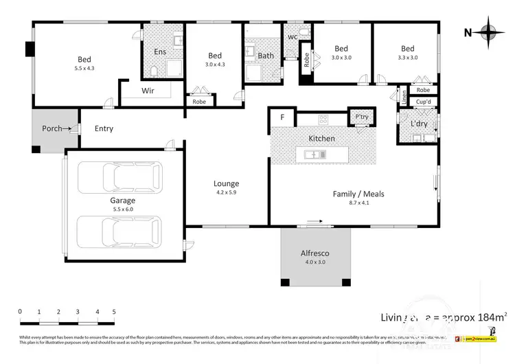 Floorplan of Homely house listing, 1 Northgate Boulevard, Kilmore VIC 3764