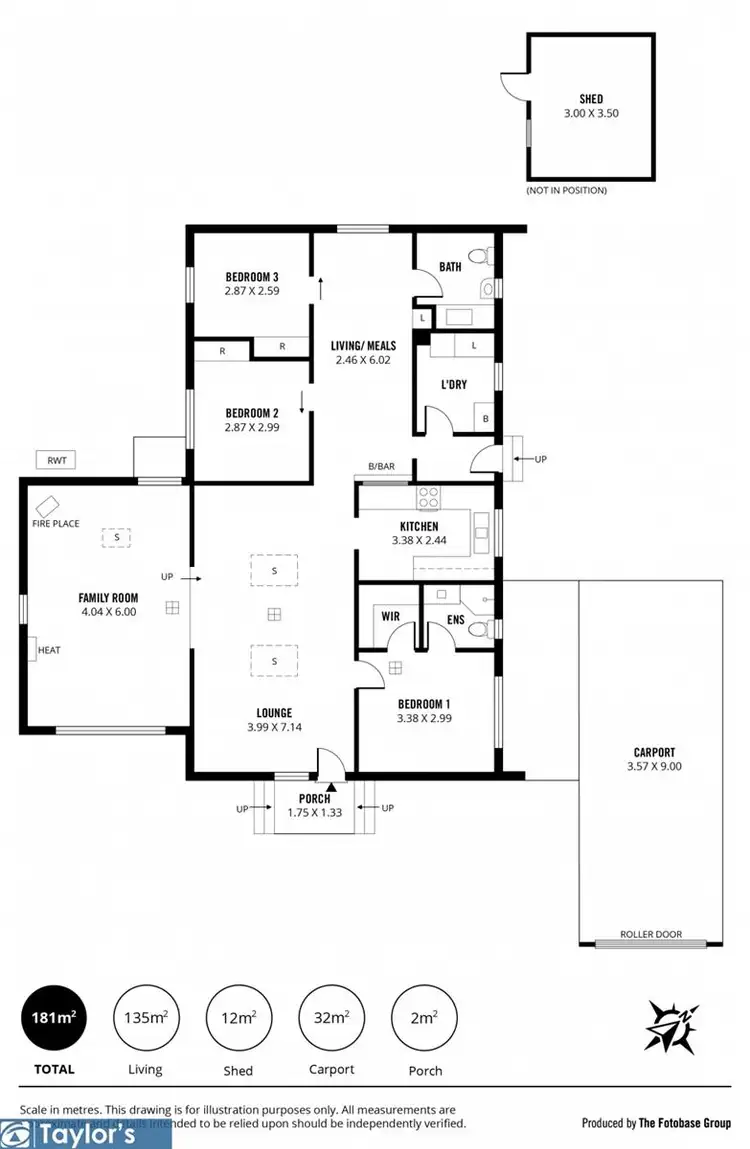 Floorplan of Homely house listing, 25 Mostyn Crescent, Salisbury East SA 5109