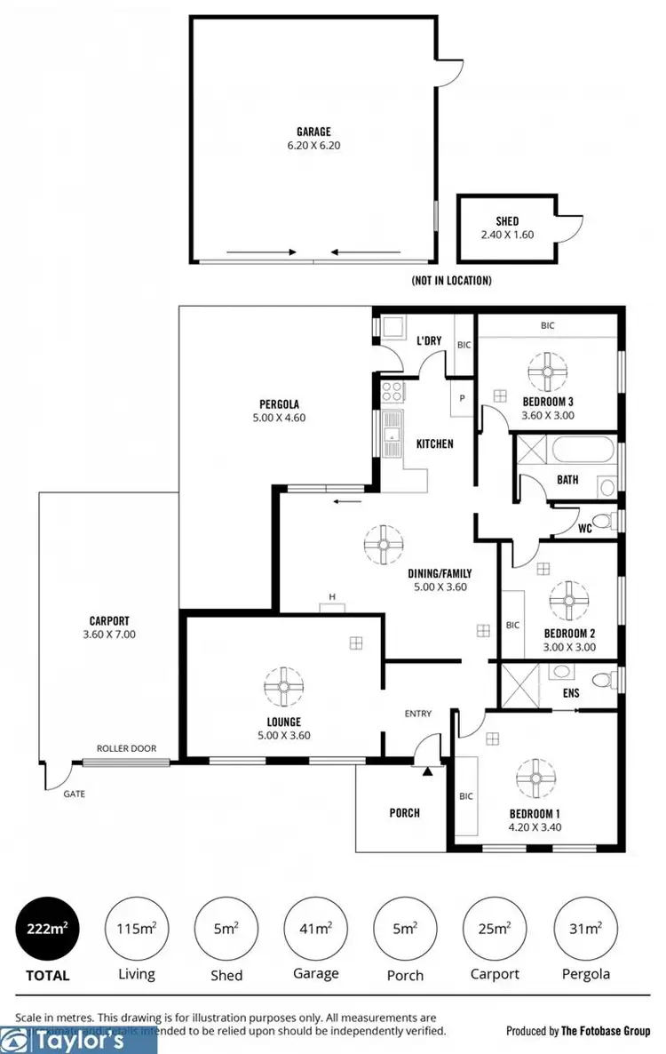Floorplan of Homely house listing, 36 Harris Road, Salisbury East SA 5109