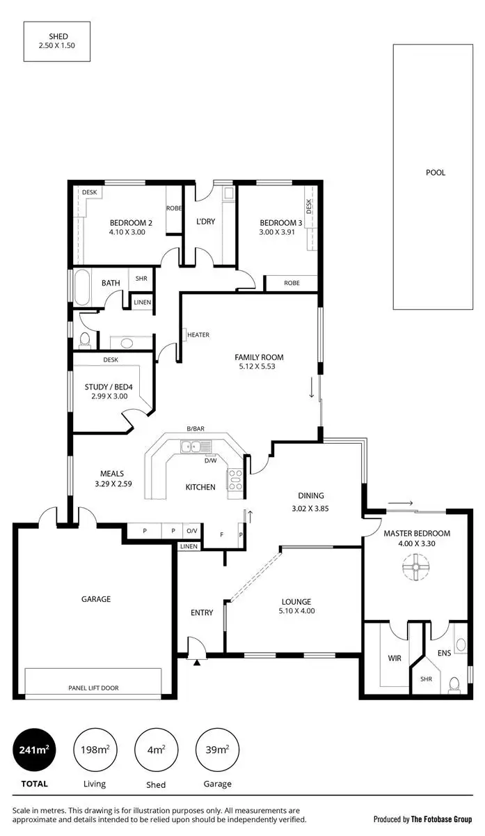 Floorplan of Homely house listing, 33 Hope Drive, Paralowie SA 5108