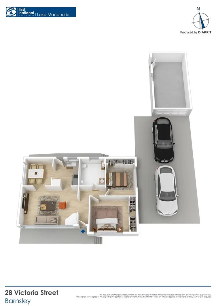 Floorplan of Homely house listing, 28 Victoria Street, Barnsley NSW 2278