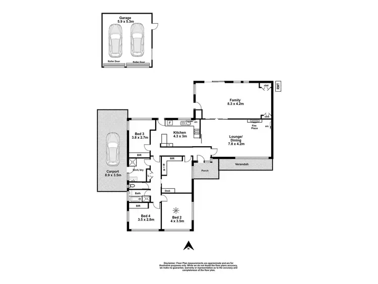 Floorplan of Homely house listing, 26 Gray Street, West Beach SA 5024