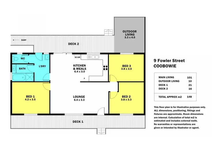 Floorplan of Homely house listing, 9 Fowler Street, Coobowie SA 5583