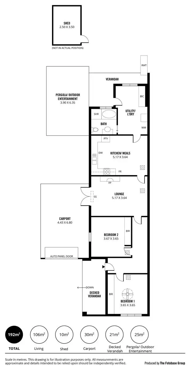 Floorplan of Homely house listing, 79 Coombe Road, Allenby Gardens SA 5009