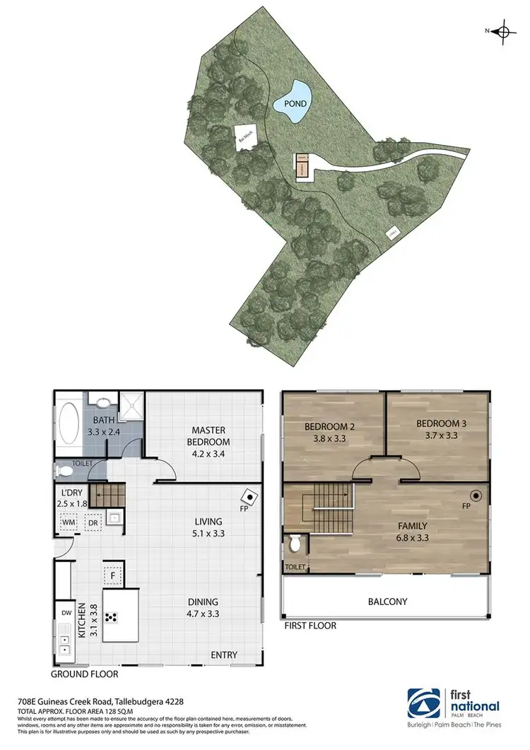 Floorplan of Homely house listing, 708E Currumbin Creek Road, Currumbin Valley QLD 4223