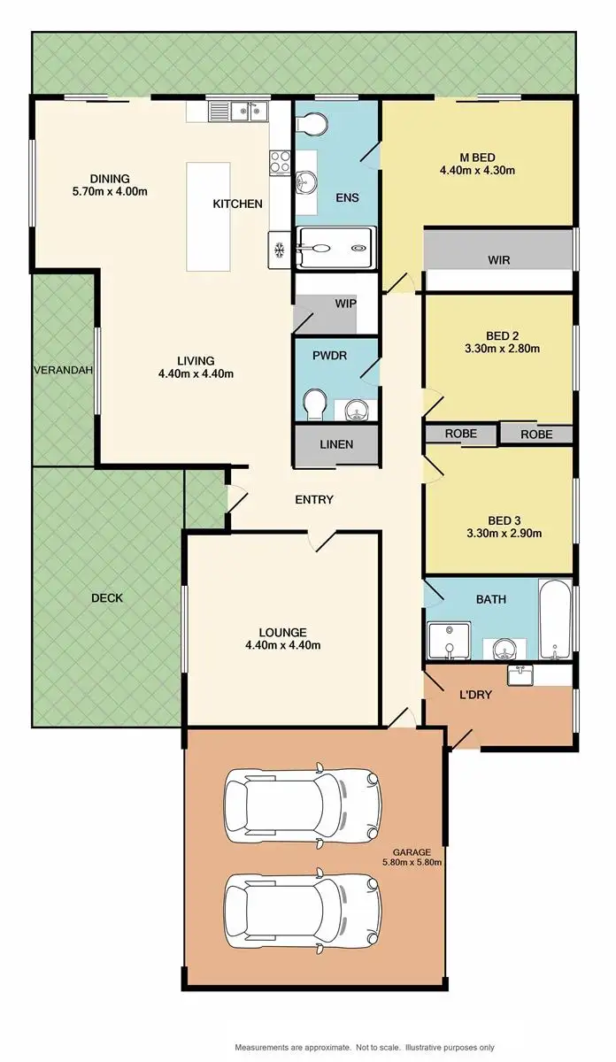 Floorplan of Homely house listing, 18C Nankervis Court, Beechworth VIC 3747