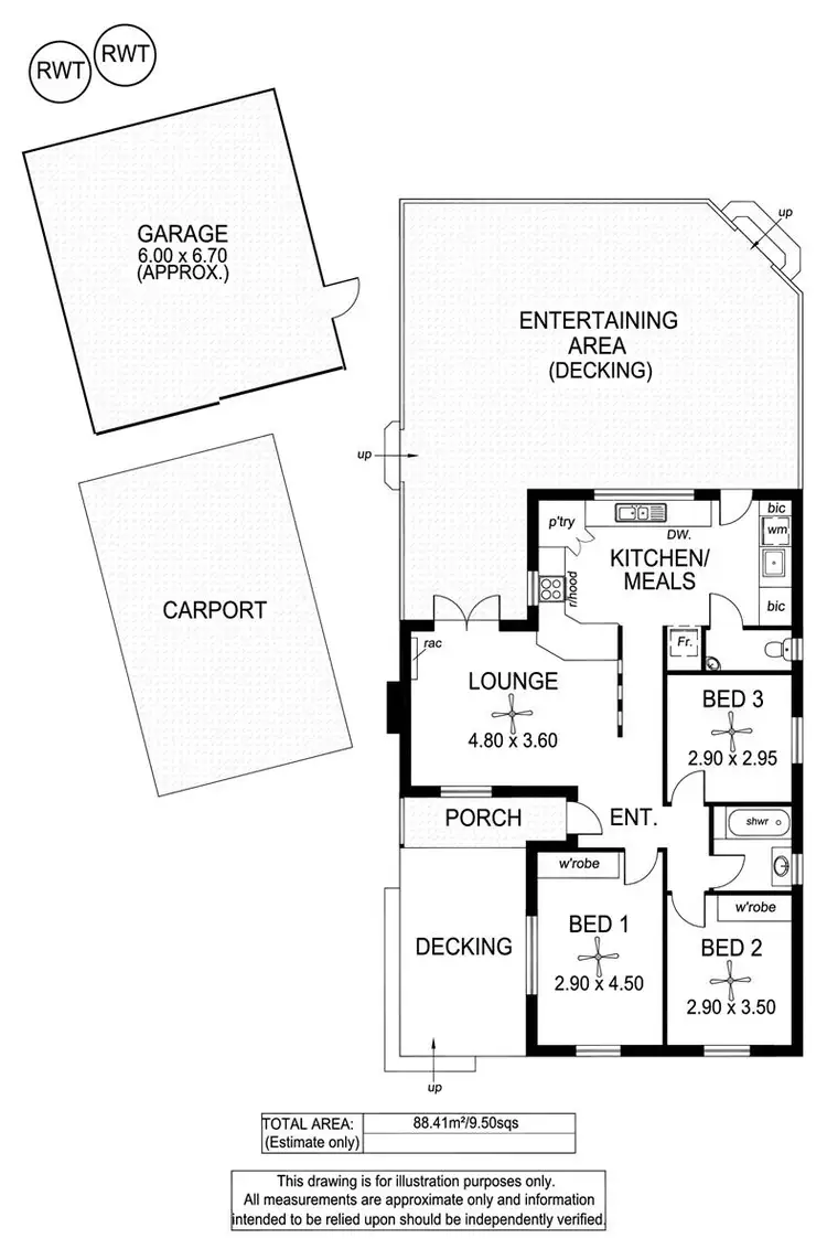 Floorplan of Homely house listing, 381 Diagonal Road, Sturt SA 5047
