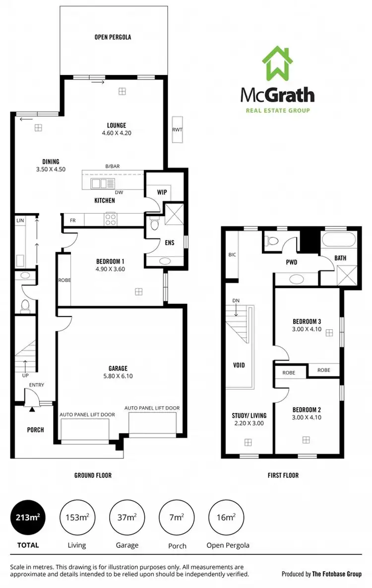 Floorplan of Homely house listing, 74A Jetty Street, Grange SA 5022