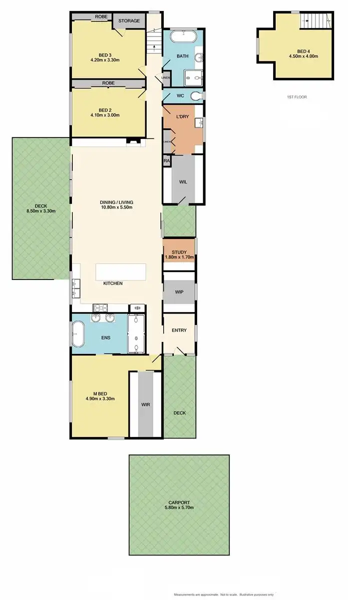 Floorplan of Homely house listing, 38 Spring Street, Beechworth VIC 3747