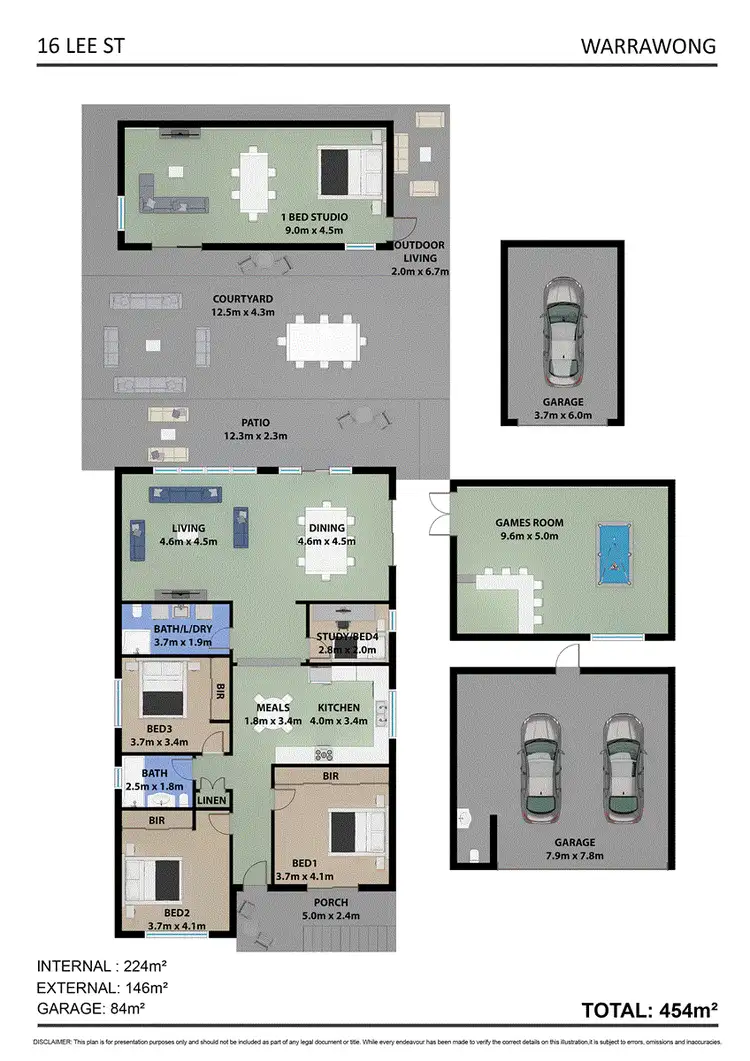 Floorplan of Homely house listing, 16 Lee Street, Warrawong NSW 2502