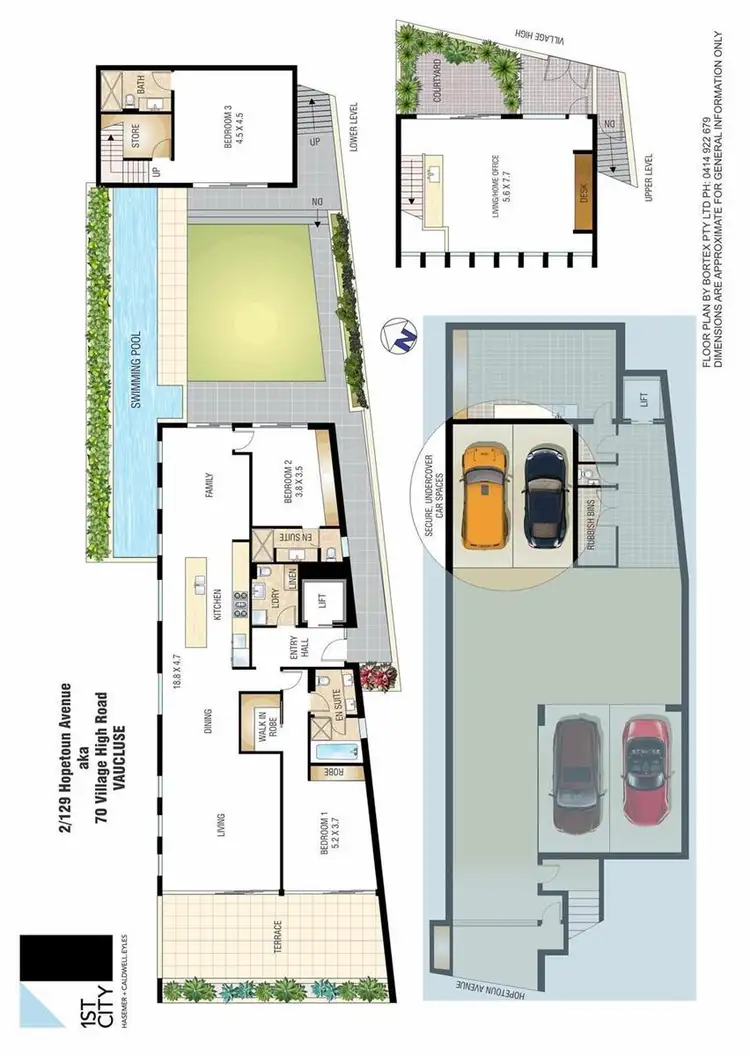 Floorplan of Homely apartment listing, 2/129 Hopetoun Avenue, Vaucluse NSW 2030