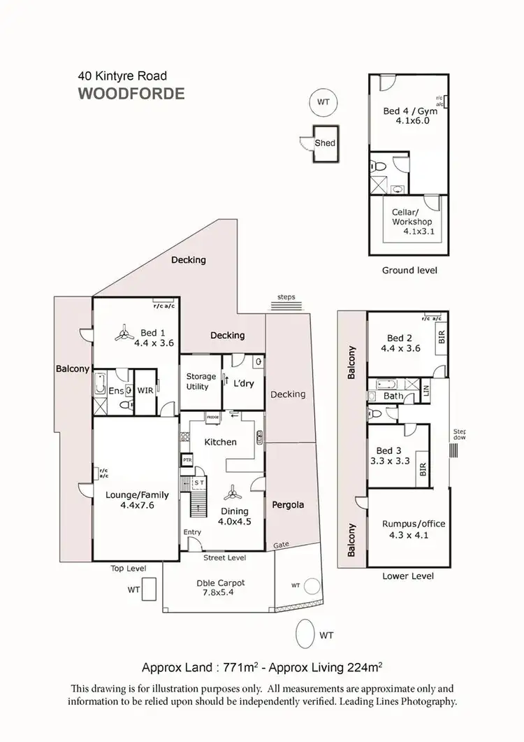 Floorplan of Homely house listing, 40 Kintyre Road, Woodforde SA 5072