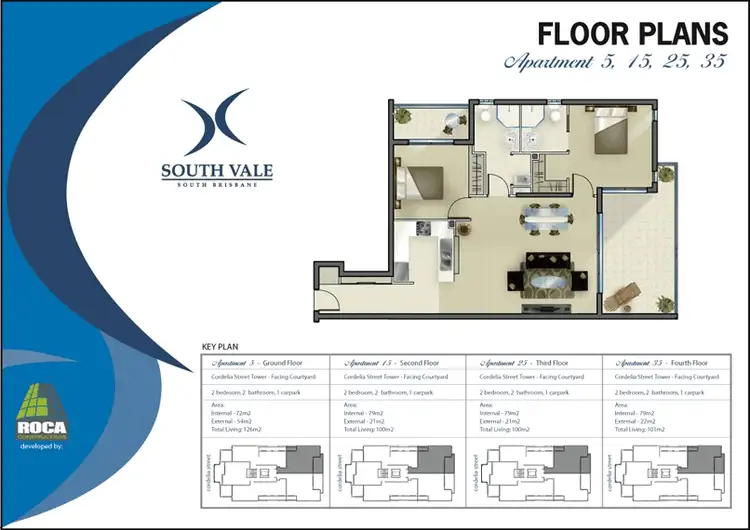 Floorplan of Homely apartment listing, 05/42 Cordelia Street, South Brisbane QLD 4101