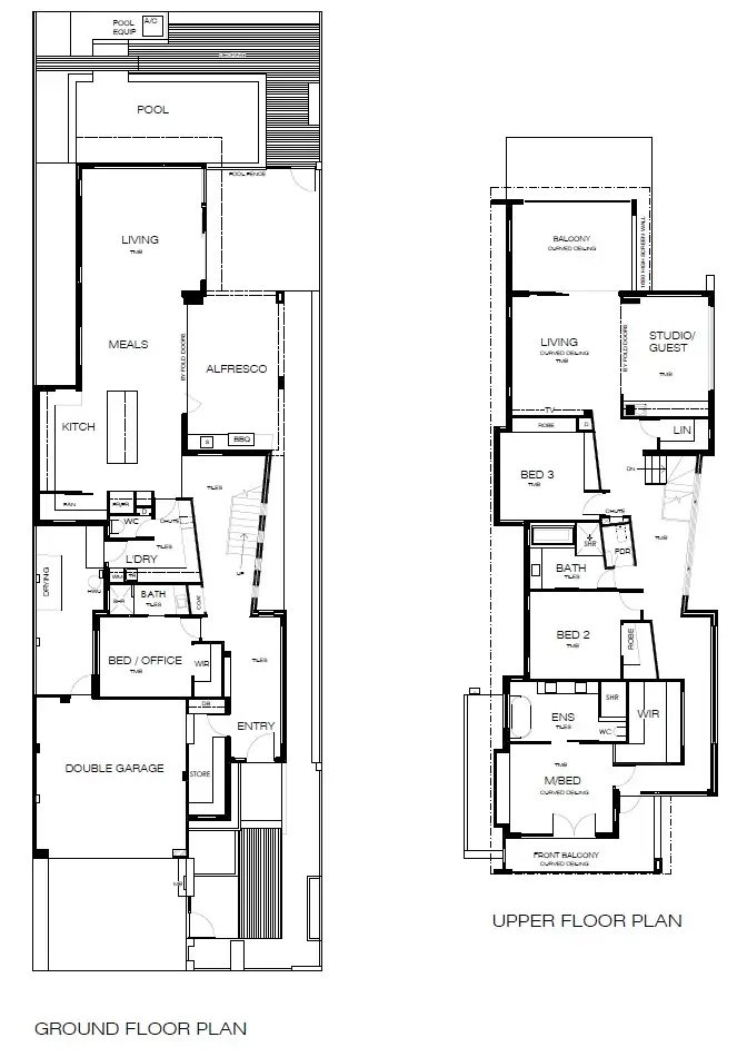 Floorplan of Homely house listing, 27A Lewin Way, Scarborough WA 6019