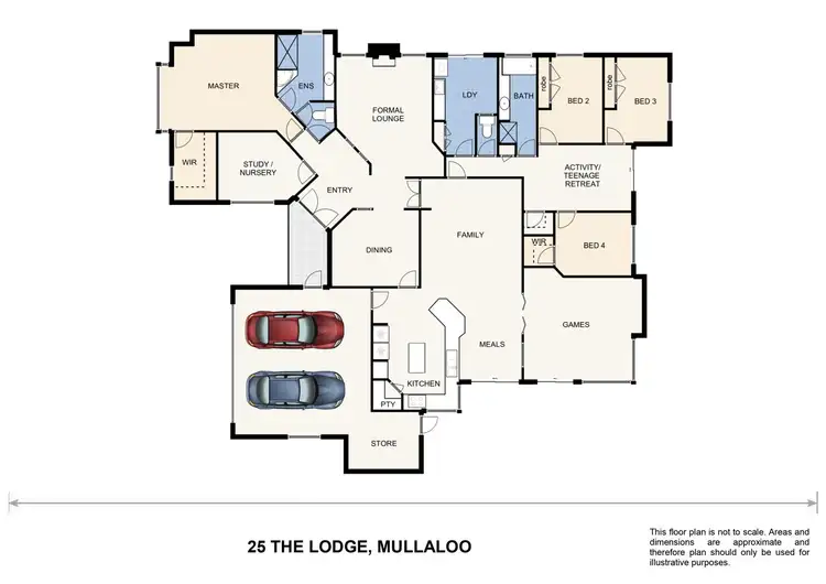 Floorplan of Homely house listing, 25 The Lodge, Mullaloo WA 6027