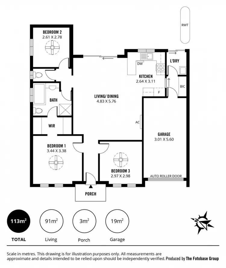 Floorplan of Homely house listing, 14 Raphael Crescent, Morphett Vale SA 5162