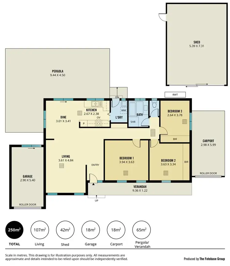 Floorplan of Homely house listing, 14 Niblick Street, Fairview Park SA 5126
