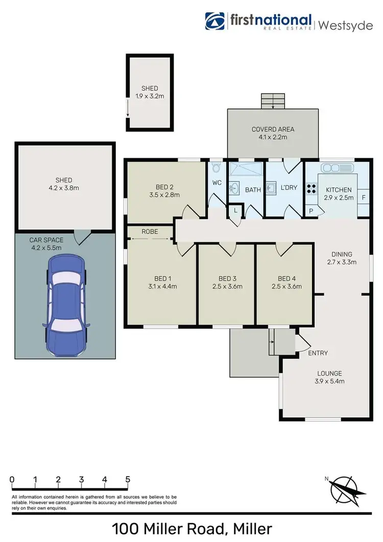Floorplan of Homely house listing, 100 Miller Road, Miller NSW 2168