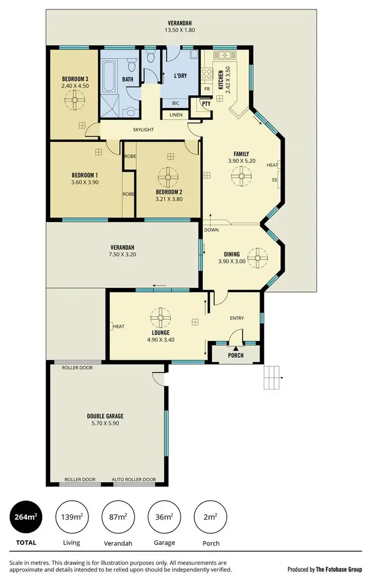 Floorplan of Homely house listing, 22 Baldwin Court, Wynn Vale SA 5127