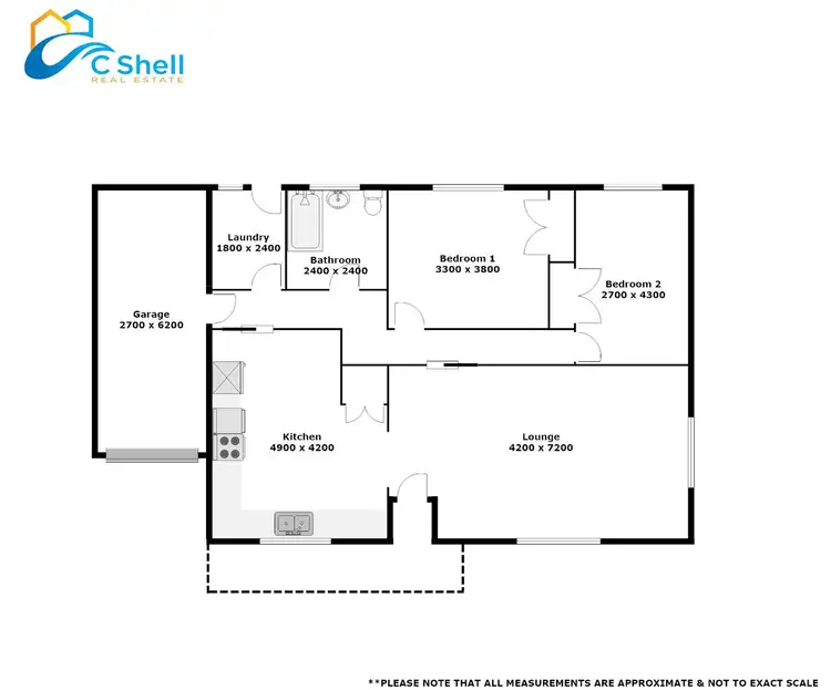 Floorplan of Homely house listing, 106 Lake Street, Loch Sport VIC 3851