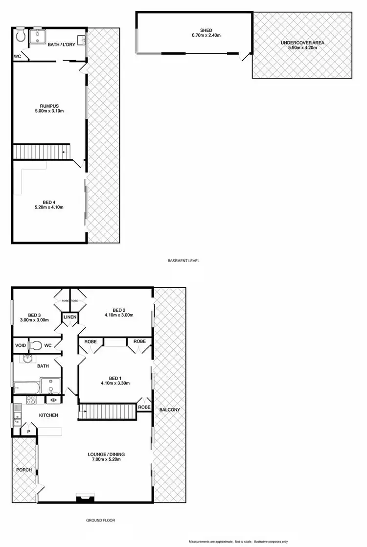 Floorplan of Homely house listing, 16 Dwyer Crescent, Bellbridge VIC 3691