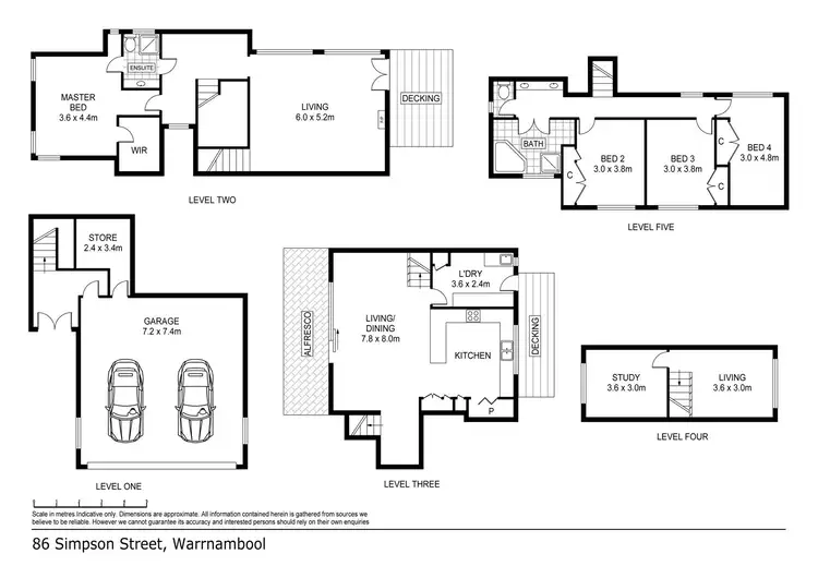 Floorplan of Homely house listing, 86 Simpson Street, Warrnambool VIC 3280