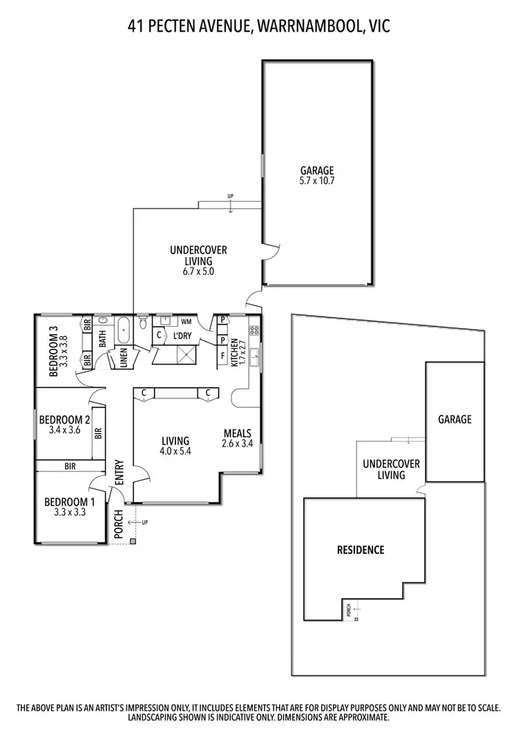 Floorplan of Homely house listing, 41 Pecten Avenue, Warrnambool VIC 3280