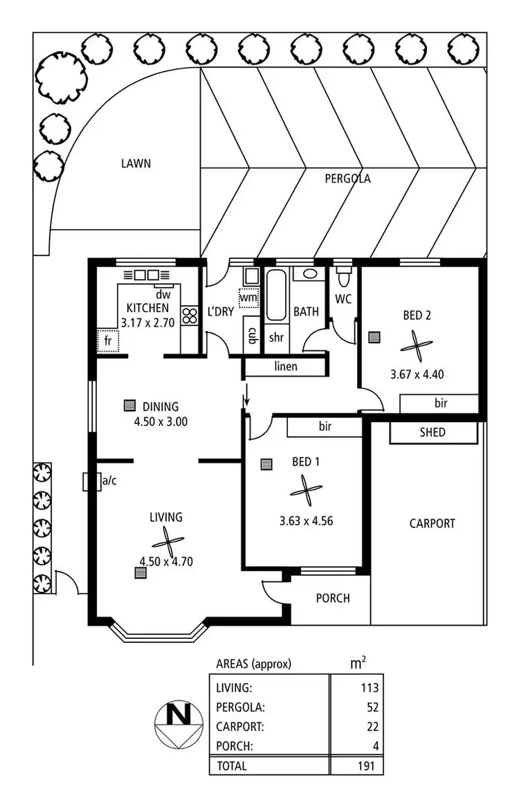 Floorplan of Homely house listing, 6B Linda Drive, Athelstone SA 5076