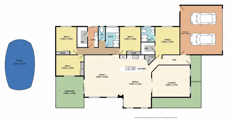 Floorplan of Homely house listing, 93 Balaclava Road, Beechworth VIC 3747